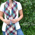 Crochet Pooling Yarns Over The Apple Tree Crochet Scarf Color Pooling
