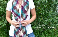 Crochet Pooling Yarns Over The Apple Tree Crochet Scarf Color Pooling