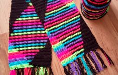 Crochet Pooling Yarns Planned Pooling Neon Stripes Croshay Fo Daze Pinterest