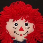 Crochet Ragdolls Raggedy Ann 2002 Applause Johnny Gruel Raggedy Ann Blue Dress Ragdoll Plush