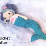 Crochet Ragdolls Raggedy Ann Crochet Mermaid Pattern Crochet Rag Doll Pattern Amigurumi
