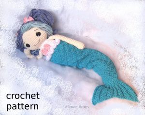 Crochet Ragdolls Raggedy Ann Crochet Mermaid Pattern Crochet Rag Doll Pattern Amigurumi