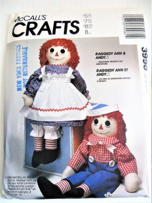 Crochet Ragdolls Raggedy Ann Large Raggedy Ann And Andy Pattern 36 Inch Rag Dolls Clothes Etsy