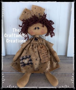 Crochet Ragdolls Raggedy Ann Primtive Raggedy Ann Doll Ragdoll Medium Dolly Sheep Saltbox House