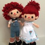 Crochet Ragdolls Raggedy Ann Raggedy Ann And Raggedy Andy Crochet Dolls Crochet Amigurumi Dolls