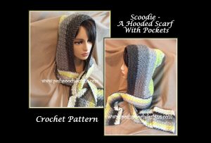 Crochet Scoodie Free Pattern Scoodie Hooded Scarf With Pockets Crochet Pattern Youtube