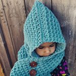 Crochet Scoodie Pattern Crochet Scoodie Pattern Crochet Pattern Hooded Scarf Child And