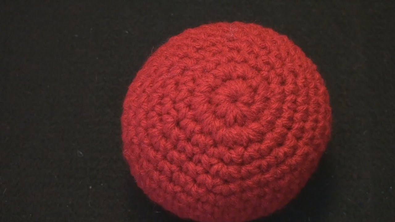 Crochet Sphere How To Make How To Make A Crochet Ball Tutorial Amigurumi Extended Slow Motion