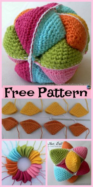 Crochet Sphere Pattern Free 10 Cute Crochet Balls Free Patterns Diy 4 Ever
