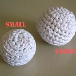 Crochet Sphere Pattern Free Free Pattern Cats Favorite Toy Crocheted Balls From A T Shirt