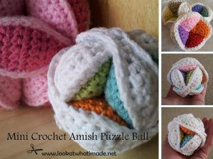 Crochet Sphere Tutorials Free Pattern Amish Puzzle Balls The Crochet Crowd