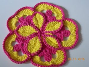 Crochet Trivets Hot Pads Flower Hot Pad Flower Trivet Crochet Hot Pad Crochet Etsy