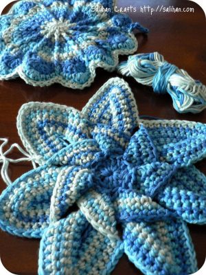 Crochet Trivets Hot Pads Free Pattern Crochet Flower Hot Pad Free Tutorial Crochet Dishcloths Washcloths