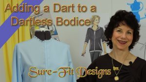 Darts Sewing Blouses How To Add A Bust Dart Sure Fit Designs Youtube