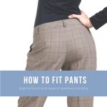 Darts Sewing Pants How To Fit Pants Sew News