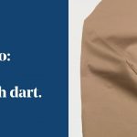 Darts Sewing Tutorials How To Sew A French Dart Cutaway Dart Youtube