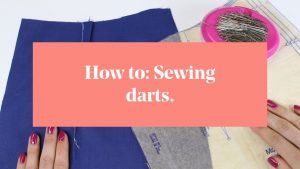 Darts Sewing Tutorials How To Sewing Darts Youtube