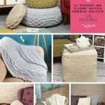 Diy Knitting Projects Book Review Contemporary Home Knits Craft Yarn Knitting