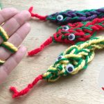 Diy Knitting Projects How To Finger Knit A Snake Diy Finger Knitting Projects No Sew