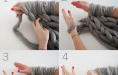 Diy Knitting Projects Knitting Patterns Blanket Diy Knit A Chunky Blanket From Wool Roving