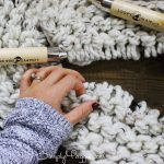Diy Knitting Projects Lush Knit Blanket Simply Maggie Simplymaggie