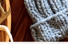 Diy Knitting Projects Quick Chunky Knit Hat Pattern Via Mamainastitch Free Pattern