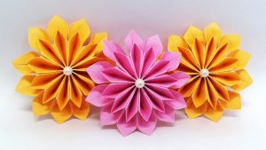 Diy Origami Easy Diy Paper Flowers Easy Making Tutorial Origami Flower Paper