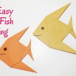 Diy Origami Easy Easy Origami Fish How To Make A Paper Fish Diy Origami Easy