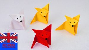Diy Origami Easy How To Make An Origami Fox Super Easy Super Cute Paper Ideas