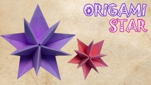 Diy Origami Easy Origami Star Tutorial Origami Easy Crafty Ideas Pinterest