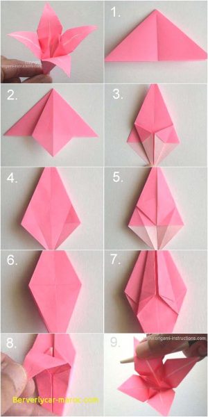 Diy Origami Flowers Craft Ideas In Step Step Lovely Best 25 Easy Origami Flower Ideas