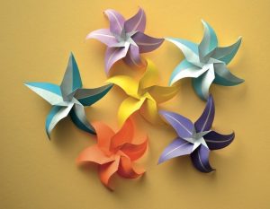 Diy Origami Flowers Star Flowers Stephies Board Pinterest Origami Origami