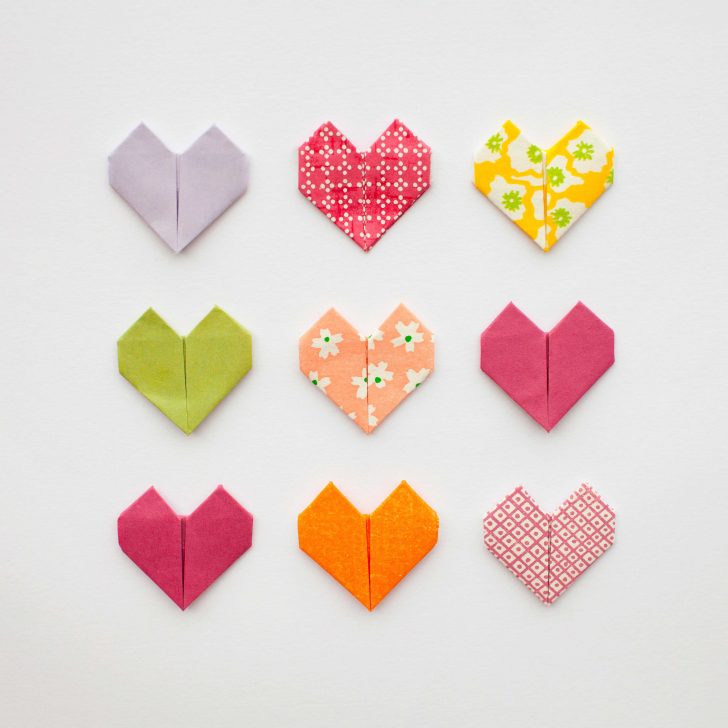 27 Inspired Image Of Diy Origami Heart Topiccraft 8657