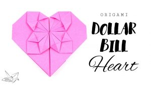 Diy Origami Heart Easy Origami Money Heart Tutorial Diy Paper Kawaii Youtube