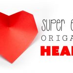 Diy Origami Heart Super Easy Origami Heart Tutorial Diy Paper Kawaii Youtube