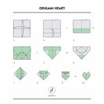 Diy Origami Step By Step Diy Origami Hearts For Valentines Day Paperlust