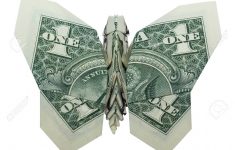 Dollar Bill Origami Money Origami Green Butterfly Folded With Real One Dollar Bill