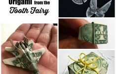 Dollar Bill Origami Tooth Fairy Origami Grandma Gifts From Kids Tooth