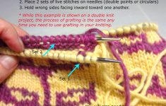 Double Knitting Tutorial Pattern Double Knitting Polkadotsheep