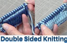 Double Knitting Tutorial Pattern Double Sided Knitting Youtube