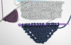 Double Knitting Tutorial Scarfs 3 Ways To Knit A Triangle