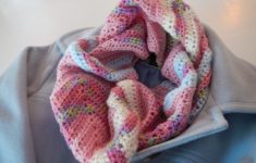 Double Knitting Tutorial Scarfs Apple Blossom Dreams Chevron Infinity Scarf In Hdc Pattern And