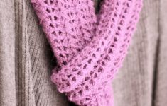 Double Knitting Tutorial Scarfs Crocheted Scarf Free Pattern A Spoonful Of Sugar