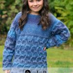Dress Knitting Pattern Dyp208 Dy Choice La Paz Aran Sweater Tunic Dress Knitting Pattern