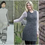 Dress Knitting Pattern Knit The Autumnwinter 14 15 Trends Dresses Scarves