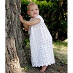Dress Knitting Pattern Lily Of The Valley Free Christening Gown Knitting Pattern Download