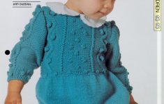 Dress Knitting Pattern Original Vintage Knitting Pattern Girl S Long Sleeve Dress 51 61 Cm