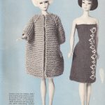 Dress Knitting Pattern Vintage Knitting Pattern Raglan Coat And Strapless Dress For Etsy