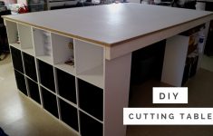 Dyi Sewing Table Diy Cutting Table For Sewing Room Yesenia Youtube