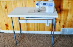 Dyi Sewing Table Inspiring Creations Diy Sewing Table And First Time Free Motion